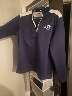 Mens Pull Over Rams Sweater Large 