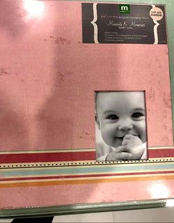 Photo album for baby girl