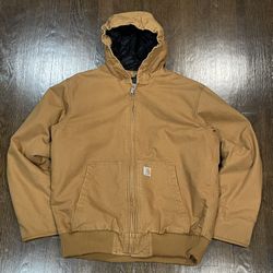 Tan Carhartt Vintage Jacket