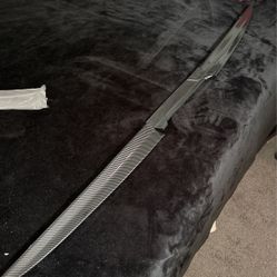 Carbon Fiber Rear Trunk Lip Spoiler Wing