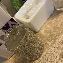 Scentcy Glitter Mini Warmer Silver