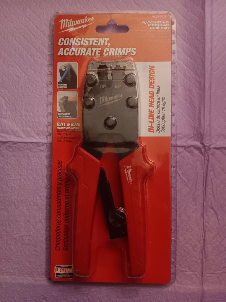 RATCHETING MODULAR CRIMPER