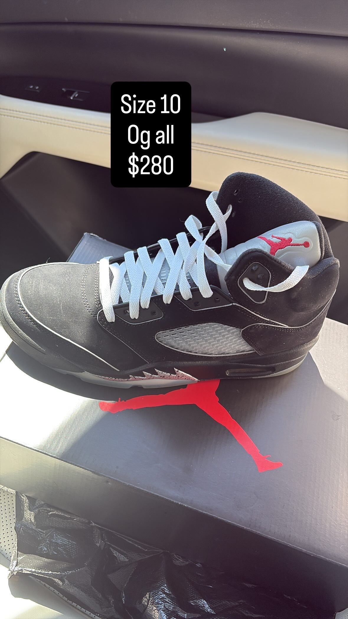 Jordan 5 Metallic