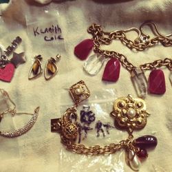 Vintage Designer Stamped Assorted Jewelry Lot