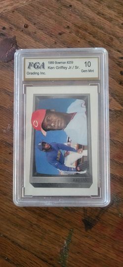 1989 Bowman Father & Son Griffey Jr