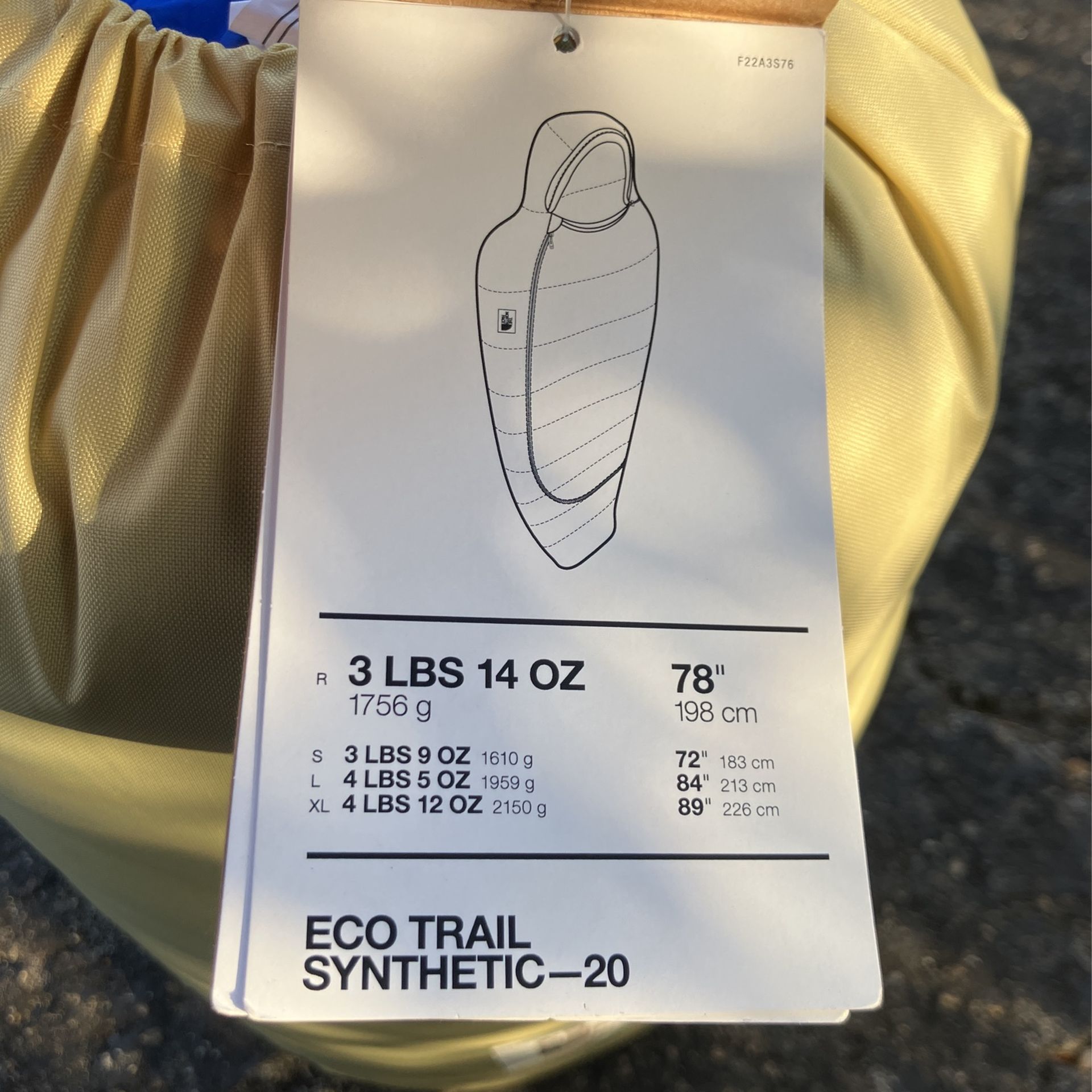 North Face Sleeping Bag