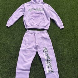 Sp5der Açai ‘Purple’ Sweatsuit