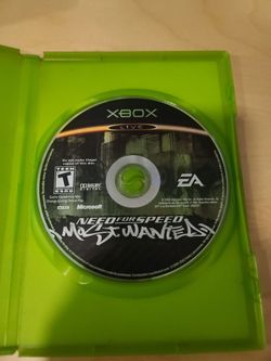 Xbox game need for speed most wanted