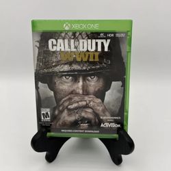 Call Of Duty WWII Microsoft Xbox One COD WW2 World War 2. CIB