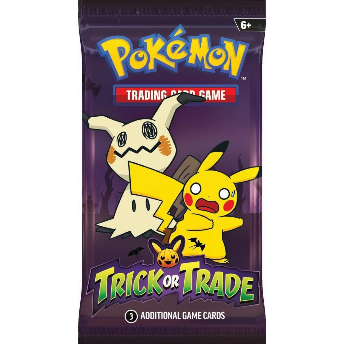 Pokemon packs cards separately 