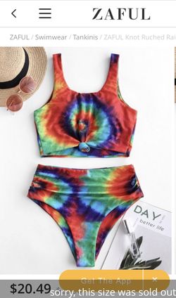 Very cute Zaful bikini size 2xl fits size 14