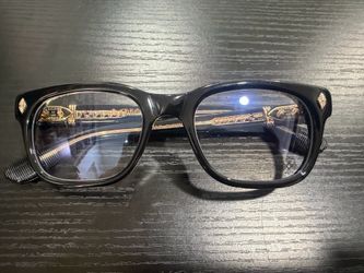 Chrome heart glasses dooable black/gp