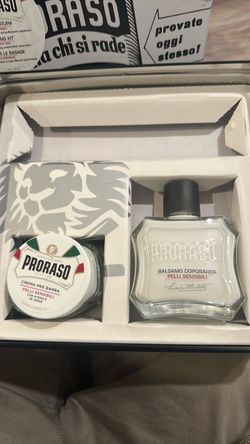 Proraso Pre Shave Cream and After Shave Balm