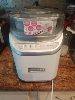 Cuisinart Gelateria Gourmet Ice Cream Maker – 2-Quart