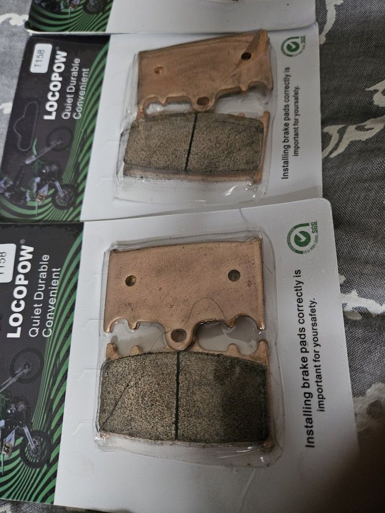 3 Motorcycle Brake Pads