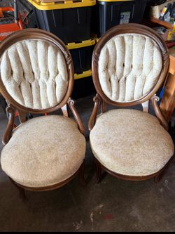 Vintage Victorian chairs