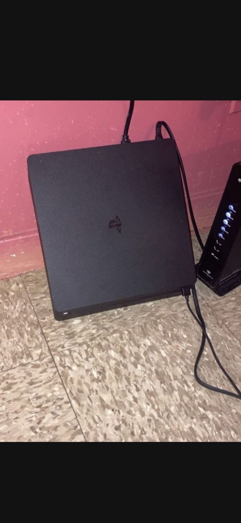 PS4 Slim With 2 Games 