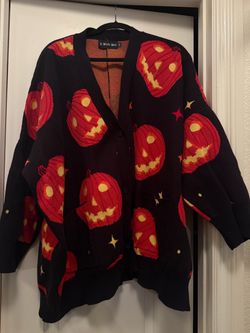 halloween cardigan