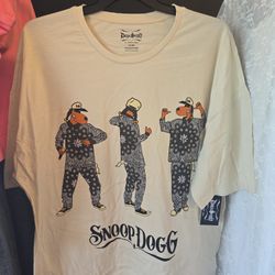 Mens Snoop Dogg Shirt XL