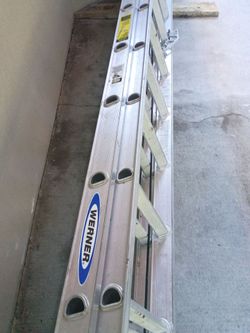 Warner extension ladder 24ft