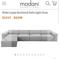Modani Kobe Large Sectional Sofa for Sale in Hialeah FL OfferUp