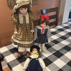 Porcelain Dolls - Set 3