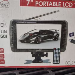 Sykik SYDVD9116 TV 10.1'' Inch All MultiMedia DVD TV USB SD READER NEW