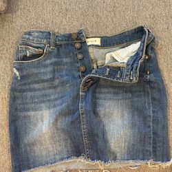 PacSun Jean Skirt