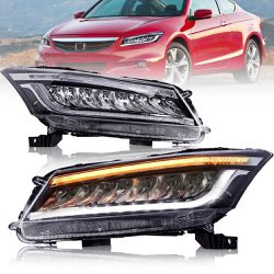 New  Full LED DRL Headlights for Honda Accord 2013-2017
