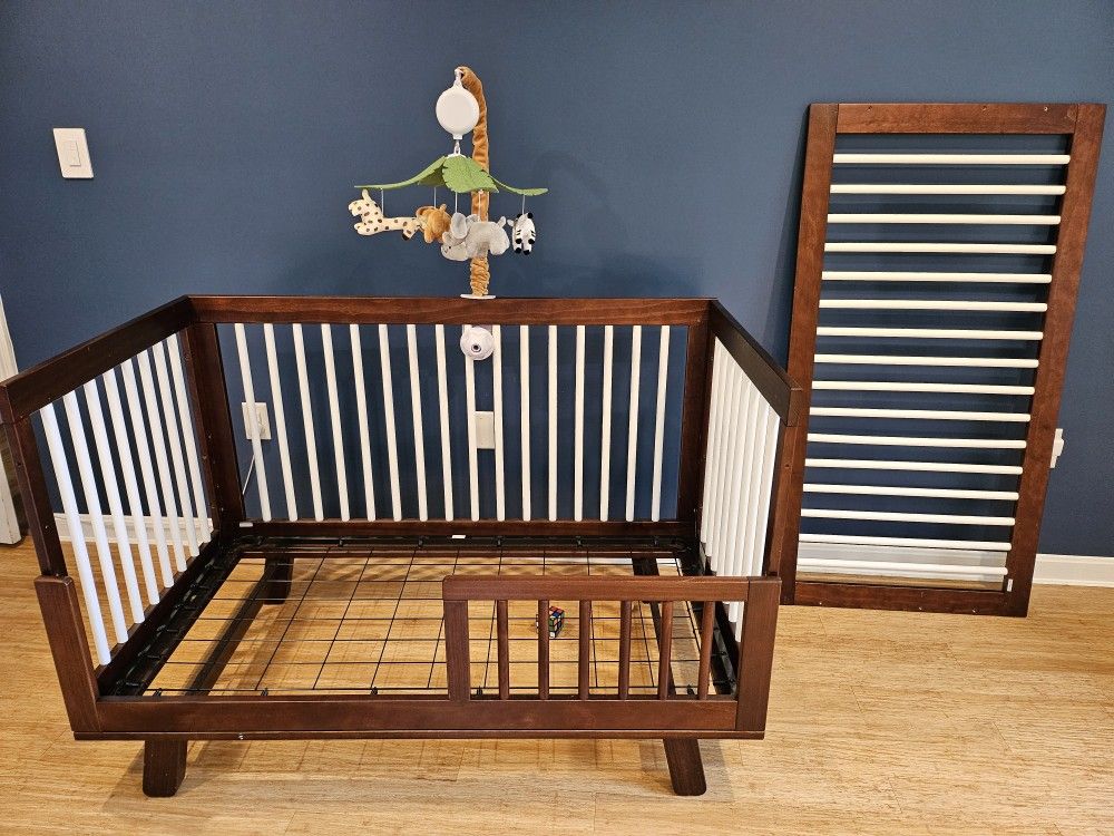 Babyletto Hudson Espresso/ White 3-in-1 Convertible Crib