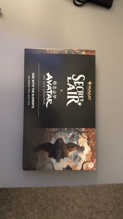 Rainbow Foil MTG Secret Lair x Avatar - One With The Elements