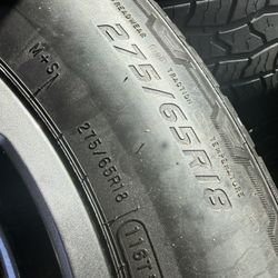 Toyota Tundra  275/65/18 Tires