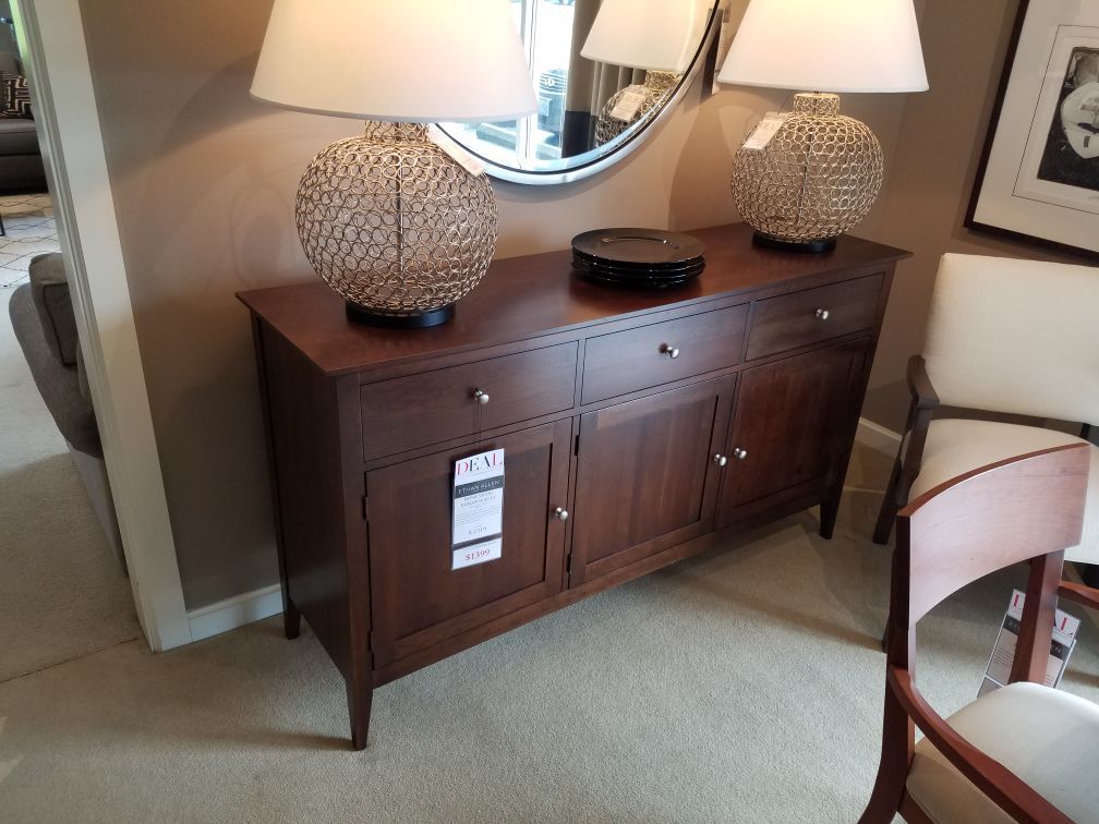 Ethan allen sale buffet craigslist