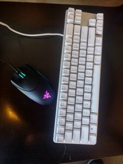 RAZER DIAMONDBACK GAMING MOUSE.+ 60% MECHANICAL GAMING KEYBOARD