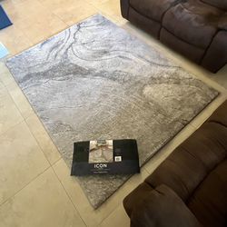 Icon Brand 5” X 7” New Area Rug