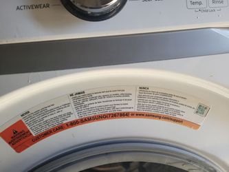 Samsung washer