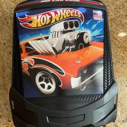 HOT WHEELS CARS AND CARRYING CASE