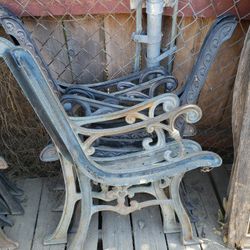 Cast Iron Garden Benches