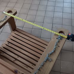 Heavy Duty Wood Porch Swing 