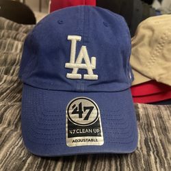 LA Dodgers Blue Dad Hat