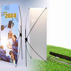 Class Of 2024 Graduation Banner With X-stand