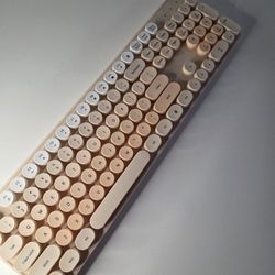 Milktea Wireless Keyboard And Mouse  NEW 