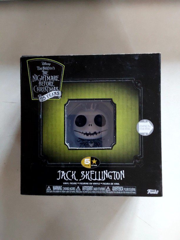 Funko Nightmare Before Christmas Jack Skellington NIB 
In excellent condition, never opened. 
