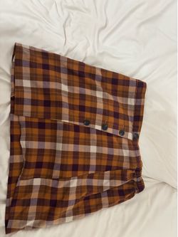 SO Plaid Mini Skirt Size 11