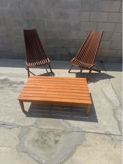 Chairs and table