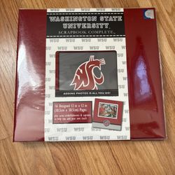 Washington State University cougar scrapbook