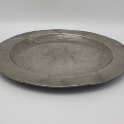 Antique 9 inch Pewter Plate