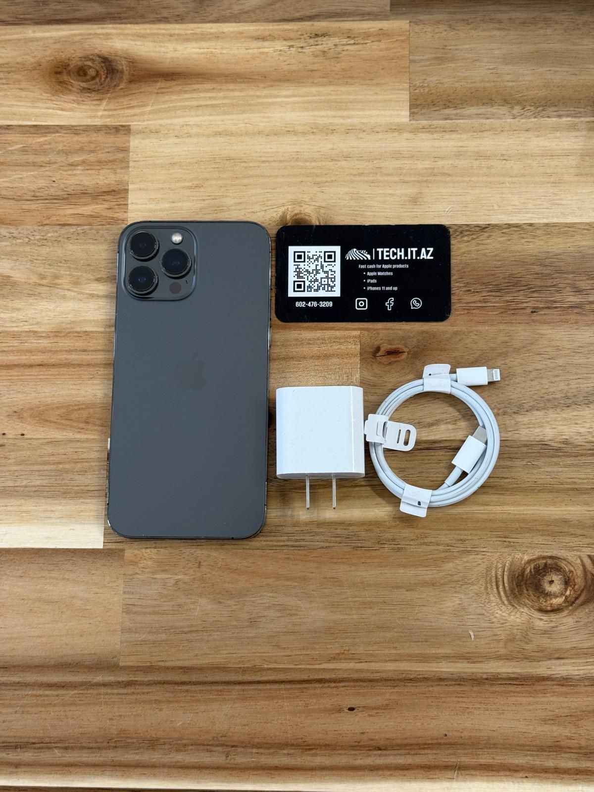 📱 iPhone 13 Pro Max | 128GB | Graphite | Unlocked (Any Carrier)