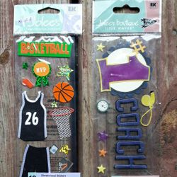 Jolee's Boutique Sports Themed Sticker Package
