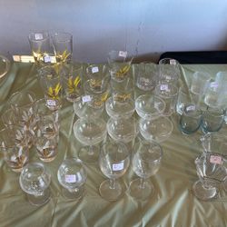 Sets Of Glassware